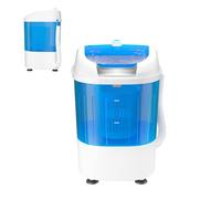 SOARS Mini lavatrice con centrifuga, lavatrice da campeggio fino a 2 kg, 170 W, con tubo di scarico, lavatrice toploader, 36 x 34 x 51 cm