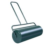 SOARS Rullo da Giardino Ø32 cm e 60 di Larghezza (Verde, 48L) | Rullo da Prato in Metallo Manuale e per Trattorino, Rullo con Raschiatore Antisporco e Riempibile con Acqua/ Sabbia