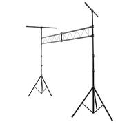 SOARS Stativo Luci, Supporto Luce per DJ Altezza Regolabile 180-360 CM, Stand Luci DJ in Metallo con 32 Punti di Fissaggio, per Illuminazione Fino a 100 KG