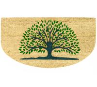 Soave Zerbino Cocco Naturale 40x75cm - Green, Fondo Gomma Pvc