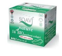 Soavi Assorbenti Giorno Bio con Ali 14 pezzi