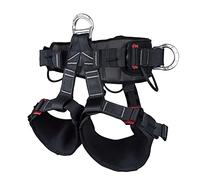 SOB Imbracatura Arrampicata Imbracatura Anticaduta All'aperto Regolabile Roccia Speleologia Soccorso Rappelling Alpinismo Cintura di Sicurezza Attrezzature