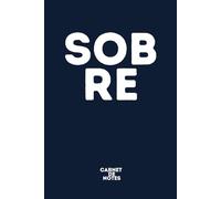 SOB-RE | Carnet de notes “Mots Coupés” | 172 pages | Format 6x9" : Carnet ligné pour aller à l’essentiel, organiser ses idées et garder une clarté ... original: Livre objet - Décoration insolite