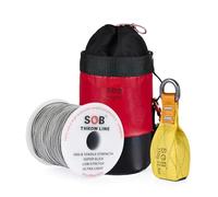 SOB Sacco da Lancio con Corda da Lancio, Sacco da Lancio + Corda da Lancio da 60 m per Arrampicata sugli Alberi, Lavoro sugli Alberi (Giallo, 350G)