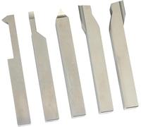 SOBA di 5 scalpelli HSS (6 x 6 x 65 mm)