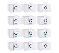 SOBEAU 12 Sacchetti Ricambio compatibili con Ecovacs Deebot X1 Omni & X1 e Omni, X1 TURBO, T20 Omni, T20e Omni Aspirapolvere, AccessoriParti di Ricambio Accessori per Ecovacs Station Automatico