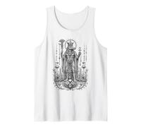 Sobek Crocodile Dio Antico Egitto Monocromatico Art Canotta