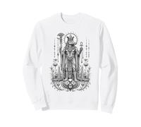 Sobek Crocodile Dio Antico Egitto Monocromatico Art Felpa