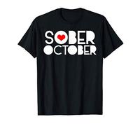 Sober October Smettere di bere alcol Ispirazione Maglietta