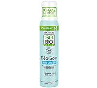 SO’BiO étic Deodorante naturale ECO SPRAY 24h - Aloe vera BIO (100 ml) - efficace fino a 24 ore