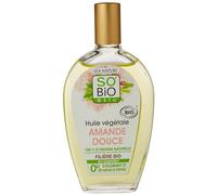So'Bio Étic Olio vegetale di mandorla dolce biologico, 100% di origine naturale, 50 ml