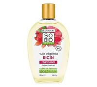 SO'BIO Étic Olio vegetale di ricino biologico equo e solidale, 100 ml