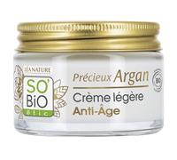 SO'BiO étic Prezioso Argan Anti-Age Crema leggera Giorno 50 ml