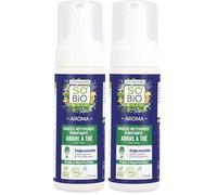 So'Bio étic - Schiuma detergente disintossicante, Tea Tree (1 x 150 ml) (Confezione da 2)