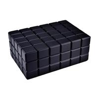 SOBOUR Piccolo Scatola di sigari da Uomo con Scatola di sigari da 100 Pezzi di Grande capacità, Scatola di sigari idratante, Regalo per Uso Personale, è la Prima Scelta Fatto a Mano