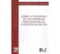 Sobre la necesidad de una lesión de derechos para el concepto de delito