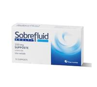 Sobrefluid*ad 10supp 200mg
