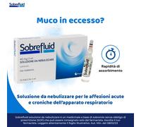 SOBREFLUID SOLUZIONE DA NEBULIZZARE PER AEROSOL 10 FIALE 40 MG/3 ML