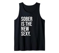 Sobriety Anniversary Sober is The New Sexy & Sober Recovery Canotta