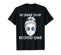 Sobriety No Shame in My Recovery Game Occhiali da Sole Tie Dye Maglietta