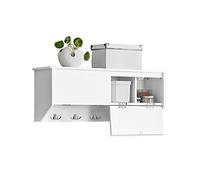 SoBuy Appendini da parete con 2 cassetti 78x20x30cm per ingresso