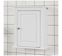 SoBuy - Armadietto Pensile Da Bagno, mobile Da Parete Per Il Bagno, frg202-w
