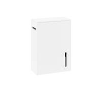 SoBuy BZR199-W Carta igienica Appesa armadio portaoggetti Montaggio a parete Scaffale stretto mobili da bagno Mobili da cucina