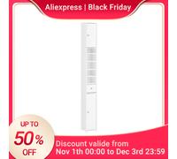 SoBuy Armadio Colonna bagno, Mobile bagno alto con 2 Ante e 1 cassetto altezza: 180 cm BZR34-W IT