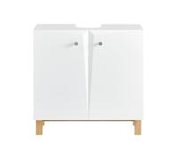 SoBuy BZR92-W lavabo sotto armadio armadio da bagno Sotto armadio mobili da bagno Vanity Bianco BHT ca. : 60x60x30c