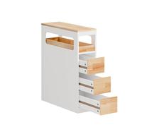 SoBuy Carrello Cucina Mobiletto Salvaspazio con Ruote 65x23x82cm