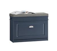 SoBuy Cassapanca Scarpiera con Cuscino 75x24x52cm per Ingresso