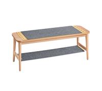 SoBuy Cassapanca Scarpiera Moderna Naturale-Grigio 110cm