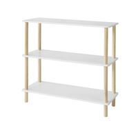 SoBuy Consolle scaffale in pino 80x36x75 cm