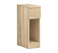 SoBuy FBT111 Comodino con cassetto per box letto a molle divano tavolo tavolino tavolino stretto comodino tavolo telefono MULTI