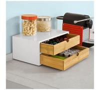 SoBuy - Frg180-wn, porta Capsule Caff, Porta Per Macchina Da Caff