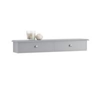 SoBuy FRG43-HG Mensola con cassetti, Libreria, porta gioielli a chiavi, Grigio