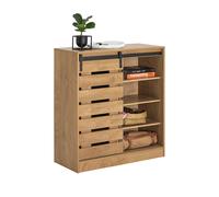 SoBuy FSB65 Credenza Scarpiera Porta scorrevole Armadio comò Armadio da cucina Armadio da corridoio Armadio portaoggetti Lowboard