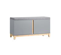 SoBuy FSR117 Panca per scarpe con sedile, panca per armadio, panca con scarpiera, cassettiera con panca