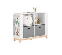 SoBuy KMB85-W libreria per bambini scaffale per camera dei BAMBINI scaffale per bambini mobili per la cameretta dei BAMBINI Avorio