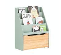 SoBuy Libreria Bambini con Contenitore 62x30x80cm