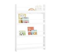 SoBuy Libreria Murale Bambini 4 Ripiani 80x12x118cm