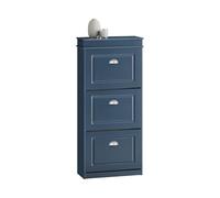 SoBuy Mobile Scarpiera con 3 Ante e Cassetto 53x24x118cm per Ingresso