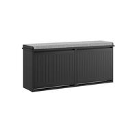 SoBuy Panca scarpiera con cuscino 100x26x46cm per ingresso