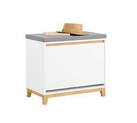 SoBuy Panca scarpiera con ribalta 60x34x55cm per ingresso