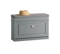 SoBuy Panca scarpiera con seduta e ripiani 75x24x51cm per ingresso