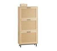SoBuy Scarpiera slim con 3 ante 60x23,8x127cm per ingresso