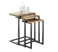 SoBuy Set 3 tavolini da salotto moderni