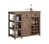 SoBuy SVW20-N Isola della cucina Armadio da cucina indipendente Highborad Comò armadio Credenza Tavolo da bar Tavolo da pranzo Buffet Vintage