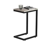 SoBuy Tavolino da Salotto, Tavolino da Divano 40x30x60 cm Nero & Grigio FBT44-HG