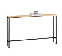 SoBuy Tavolo da Consolle Vintage Tavolo da Ingresso Tavolo per Divano salvaspazio Legno L120*P20*A80 cm FSB19-L-E